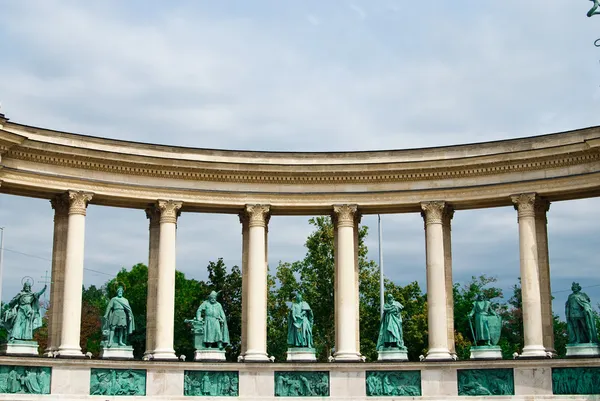 Kahraman'ın Meydanı, Budapeşte, ayrıntıları — Stok fotoğraf