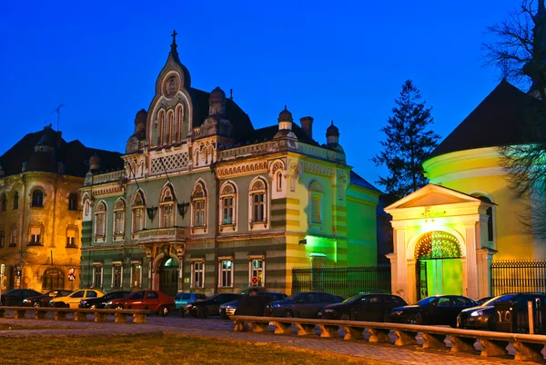 Plac Unirii w timisoara — Zdjęcie stockowe