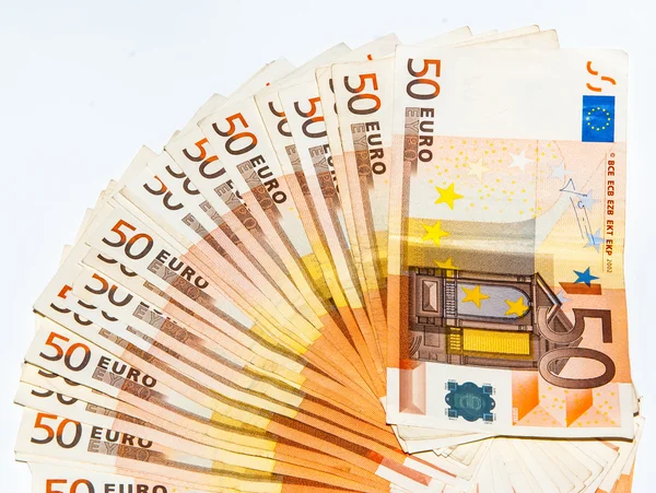 Euro bank nota — Stockfoto