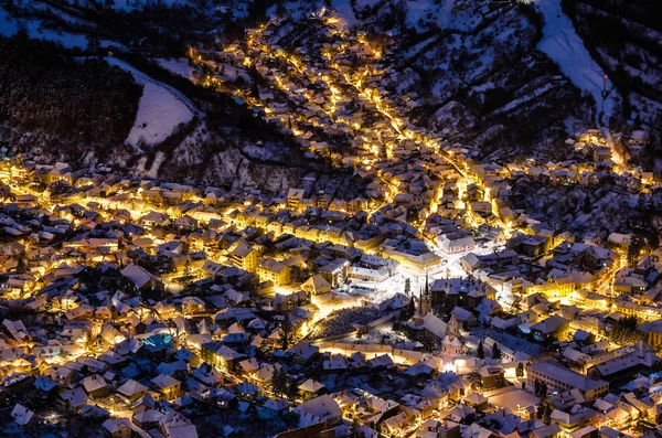 Přehled Brasov — Stock fotografie