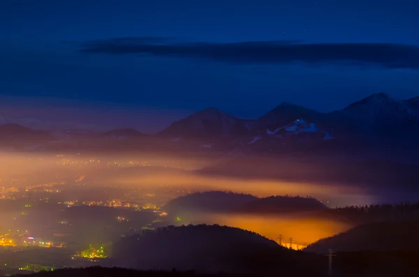 Brasov genel bakış — Stok fotoğraf