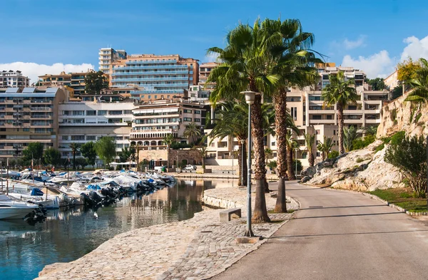 Palma de Mallorca straat weergave — Stockfoto