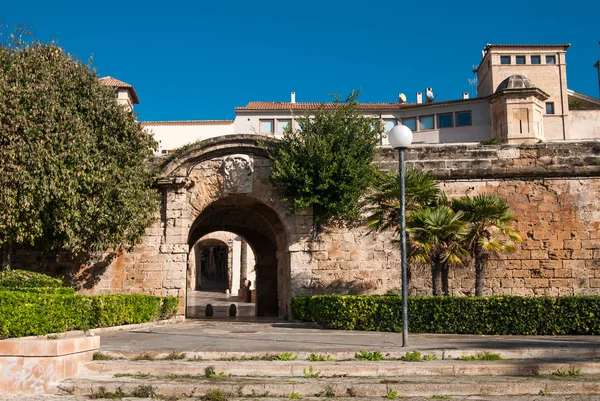 Utcára néző, Palma de Mallorca — Stock Fotó