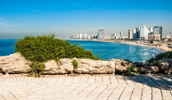 Tel-Aviv vista sulla costa — Foto Stock
