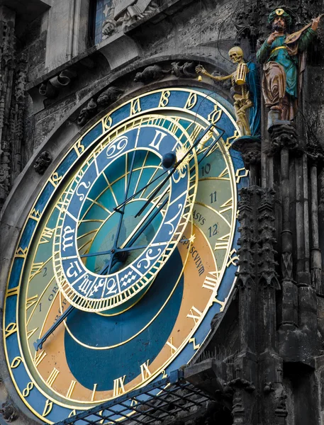 Relógio astronómico - Praha marco — Fotografia de Stock
