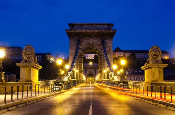 Chain bridge — Stock Photo, Image