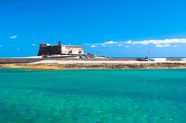 Castillo de San Gabriel, в місті Arrecife, Канарські острови — стокове фото