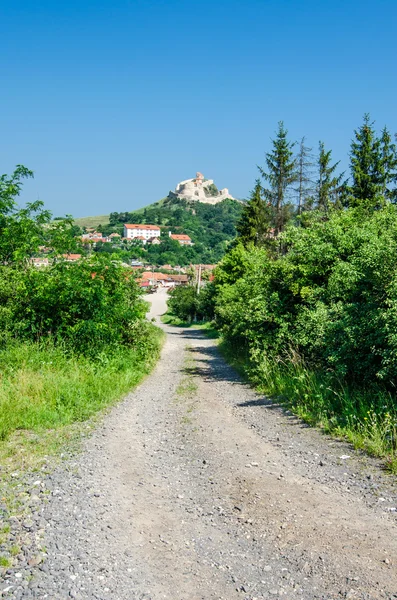 Rural landscape in Transylvania, Rupea — Stock Photo, Image