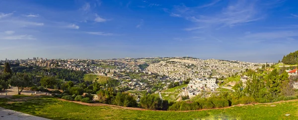 O Monte do Templo, em Jerusalém, Israel — Fotografia de Stock