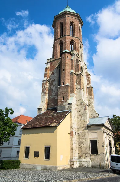 Maria Magdalena Kirche (Turm), Budapest — Stockfoto