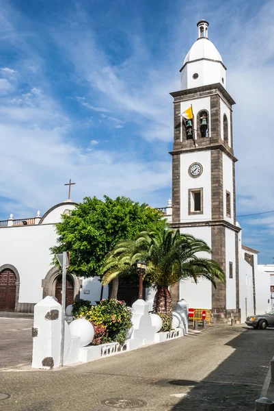La chiesa di San Gines, Arrecife, Lanzarote — Foto Stock
