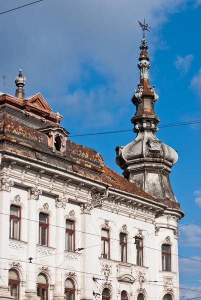 Detalhe arquitetônico em Cluj Napoca — Fotografia de Stock