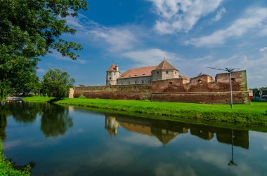 fagaras kale ilçesindeki brasov, Romanya.