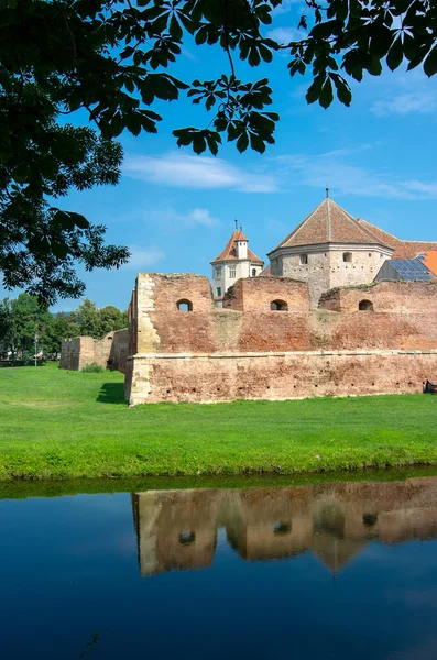 Făgăraş fästningen i brasov county, Rumänien. — Stockfoto