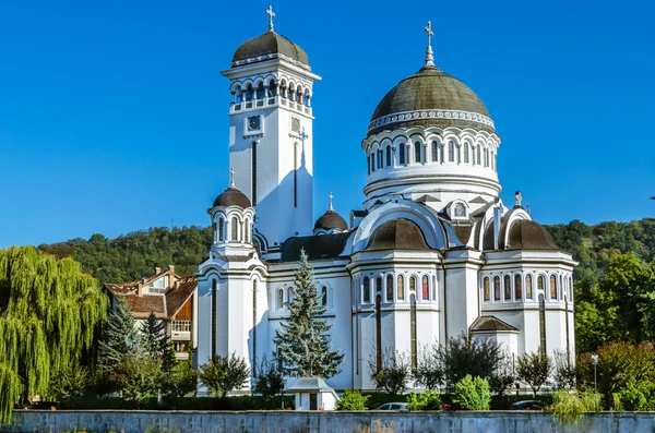 Orthodox cathedral in Sighisoara, Romania — Stock Photo, Image