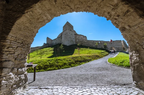 Rupea fästning, medeltida landmärke i Transsylvanien — Stockfoto