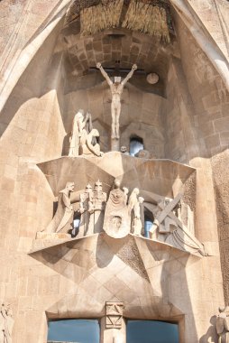 Sagrada familia-Ayrıntılar, Barselona, İspanya