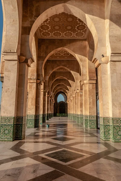 Hassan II Camii, casablanca, morocco — Stok fotoğraf