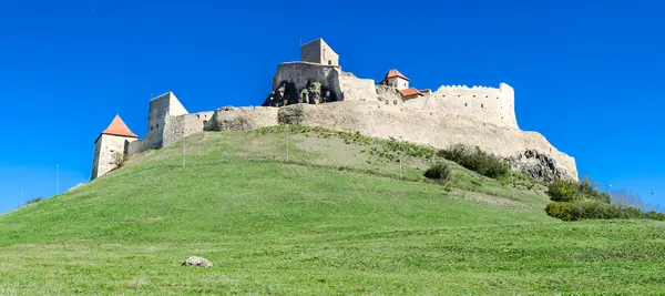 Rupea Kalesi, Transilvanya, ortaçağ Simgesel Yapı — Stok fotoğraf