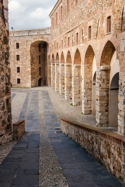 Fortezza del Priamar, architecture detail — стоковое фото