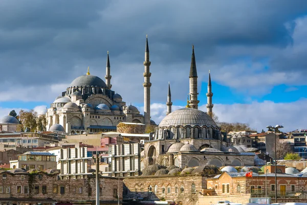 Moschea Suleymaniye a Istanbul Turchia — Foto Stock