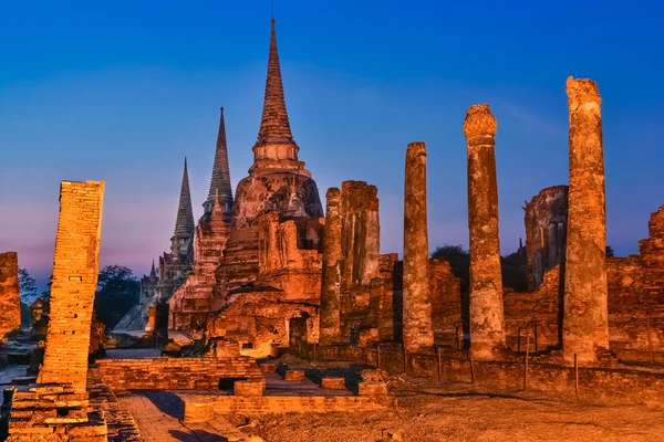 Wat Phra Si Sanphet, Ayutthaya, Thailand — Stock Photo, Image