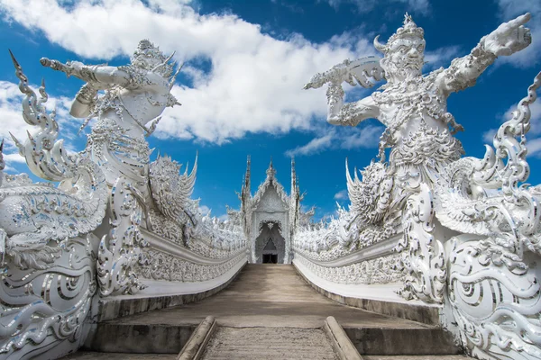 Wat Rong Khun (White Temple), Chiang Rai, Thailand — Stock Photo, Image