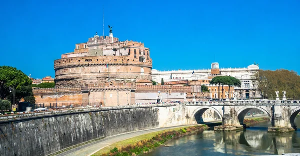 Castel Sant 'Angelo, Rzym, Włochy — Zdjęcie stockowe