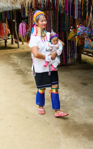 长颈的女人泰国 — 图库照片