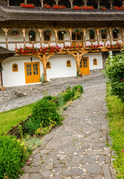 Barsana monastery complex in Maramures — Stock Photo, Image