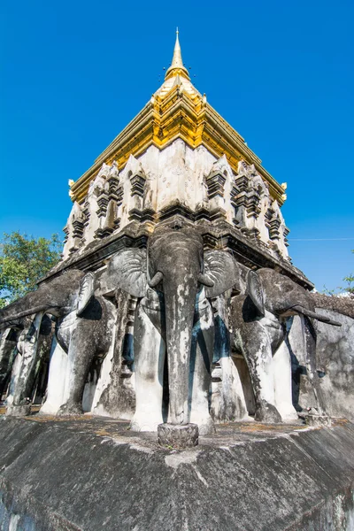 Wat chiang man tempel in chiang mai, thailand — Stockfoto