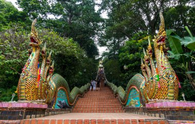 wat phrathat DOI suthep Dragons merdiven