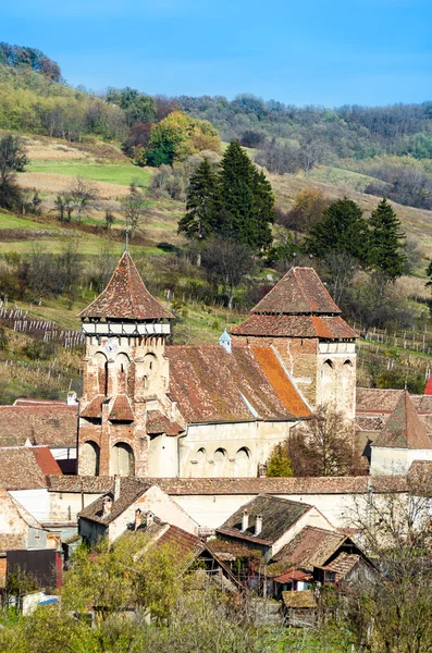 Alma Vii, Evangelical fortified church — Stock Photo, Image