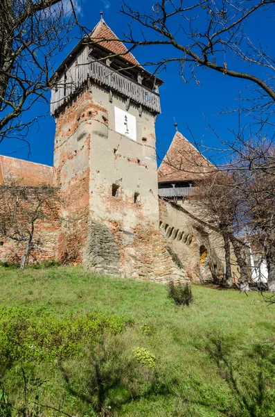 Fortified Church of Alma Vii — Stock Photo, Image