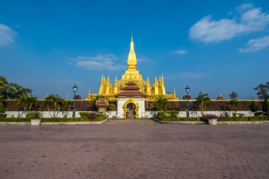 PHA o luang büyük stupa, vientine, laos