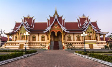 wat o luang tai, vientine, laos