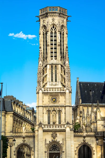 Kerk van saint-germain-l'aux errois, paris, Frankrijk — Stockfoto