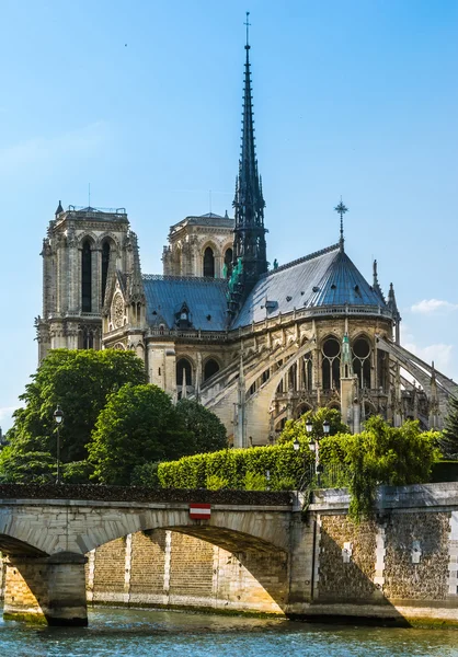 Notre Dame de Paris kathedraal — Stockfoto