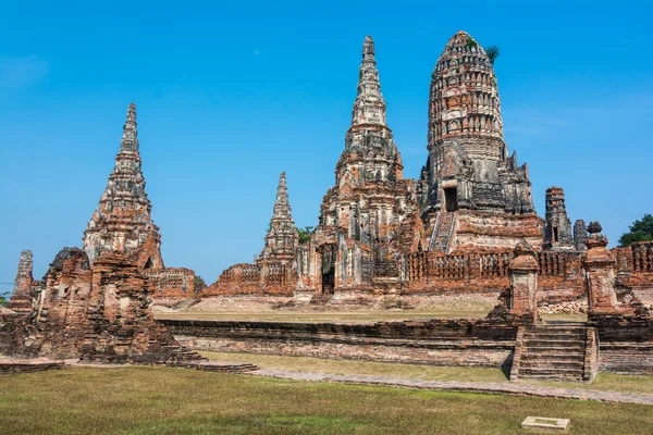 Wat chaiwatthanaram, Provinz Ayuthaya, Thailand — Stockfoto