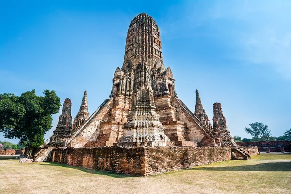 Wat Chaiwatthanaram, Ayuthaya Province, Thailand — Stock Photo, Image