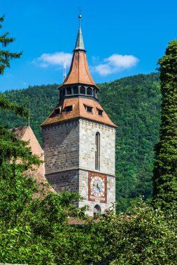 roten Dächern in Brasov, Rumänien