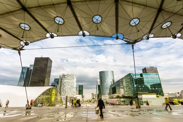 Blick von der Arche de la Defense — Stockfoto