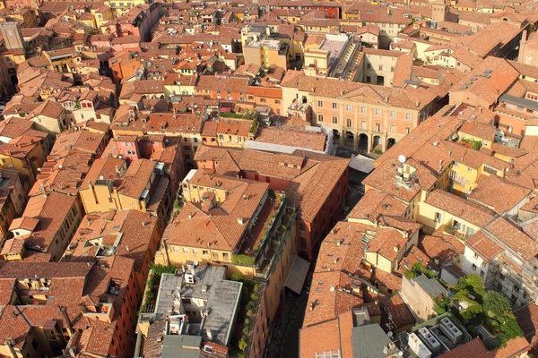 Architettura tipica di Bologna, Italia — Foto Stock