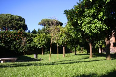 Park Aventine Hill, Rome clipart