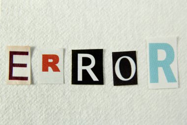 hata gazete el yapımı kağıt kesti.