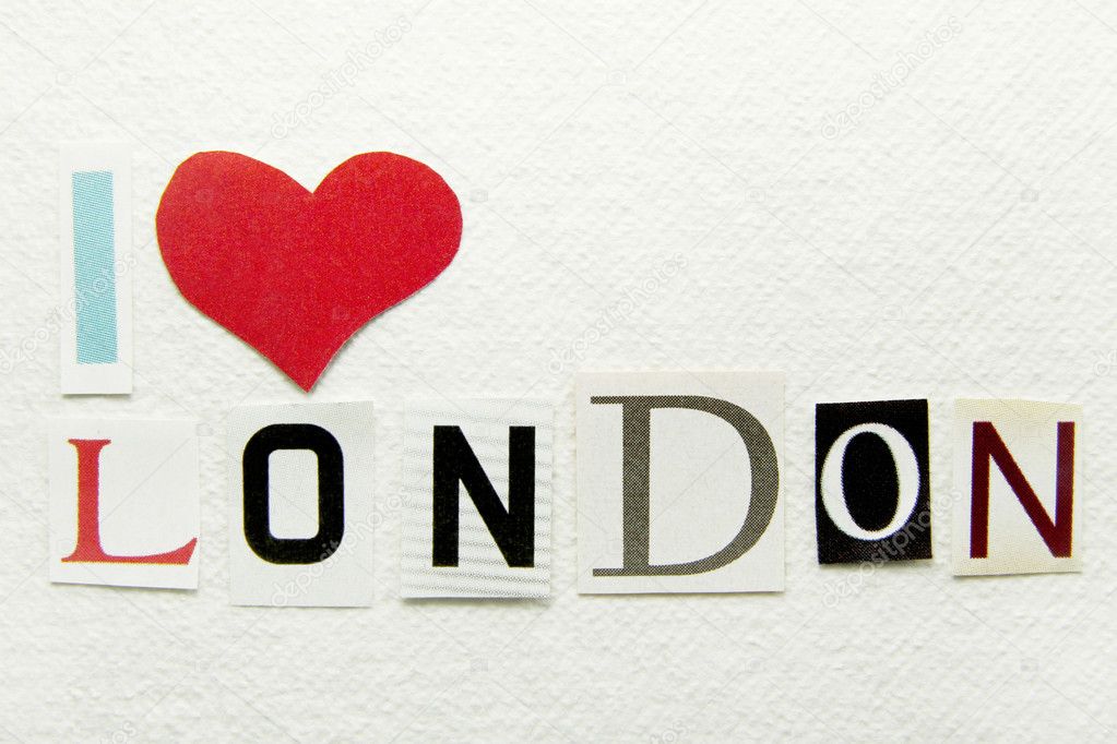 I love london sign  stock photo  chrupka 22622869