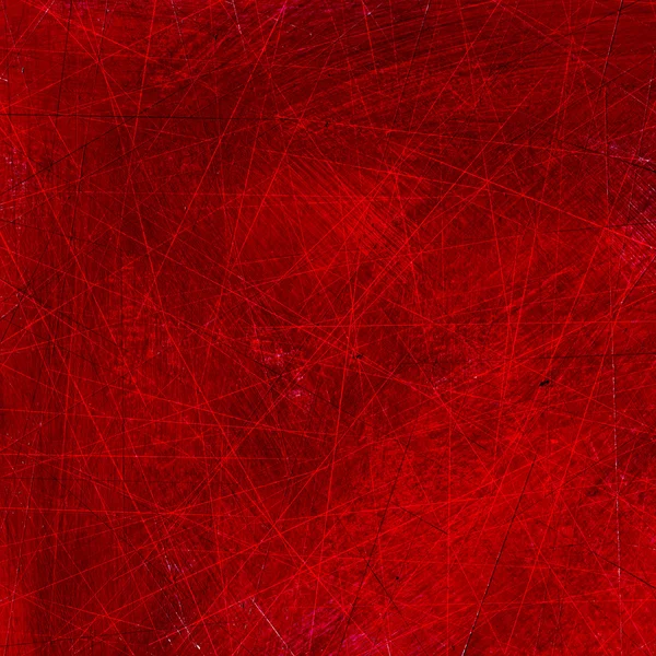 Red scratched vintage background — Stock Photo, Image