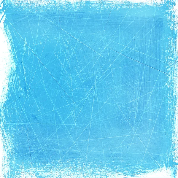 Hellblauer zerkratzter Hintergrund — Stockfoto