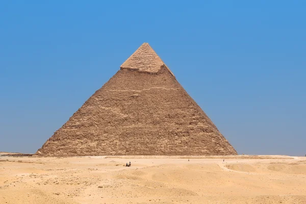 Piramide van Khafre in Gizeh, Egypte — Stockfoto