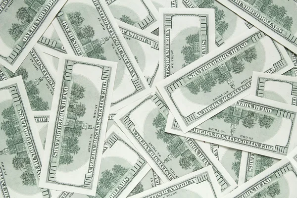 yüz dolar arka plan. banknot, arka yüzüne